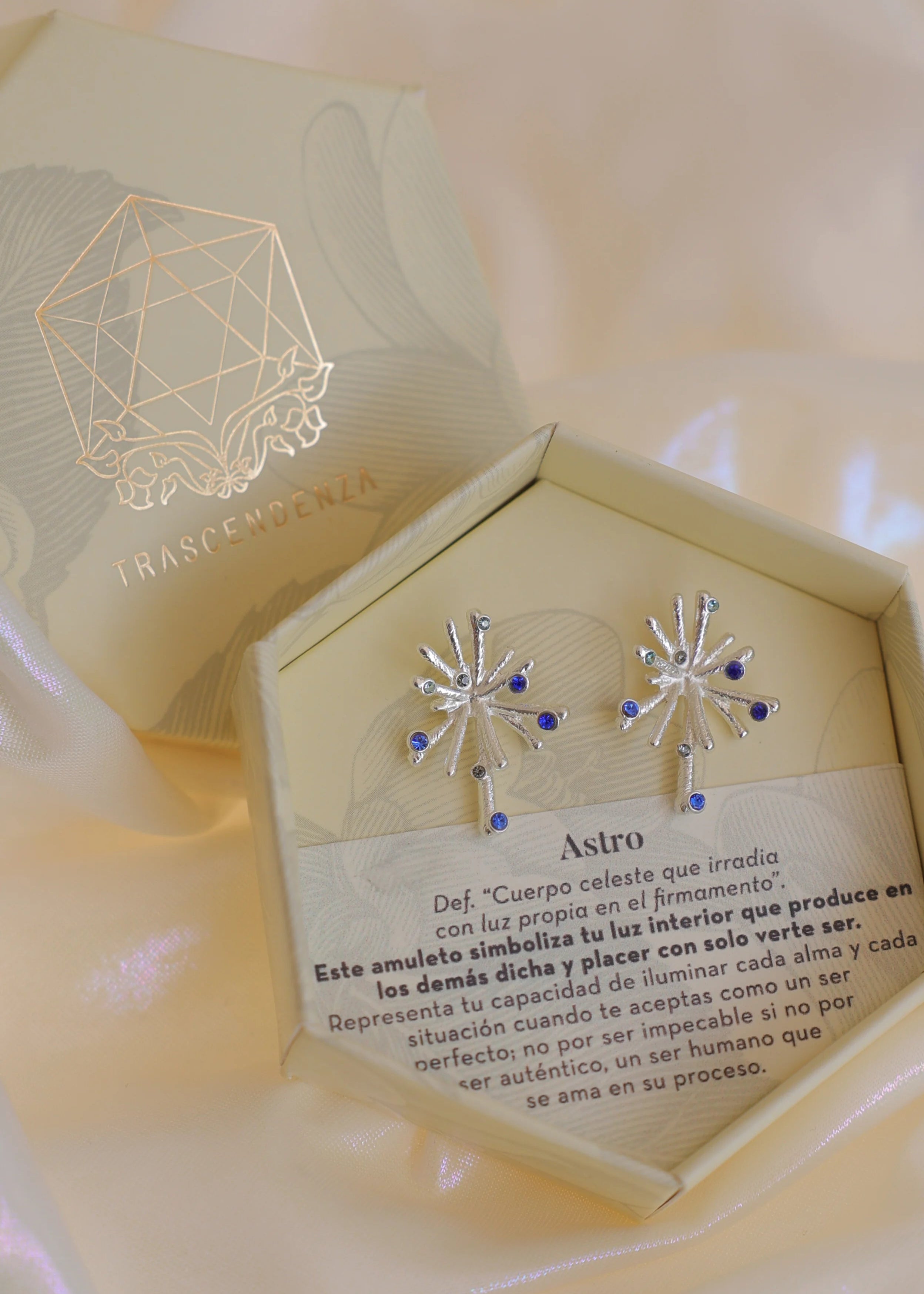 Aretes Astro Plata